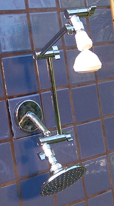 Double FSW and 5 1/4 Inch Rainshower Double FSW and 5 1/4 Inch Rainshower